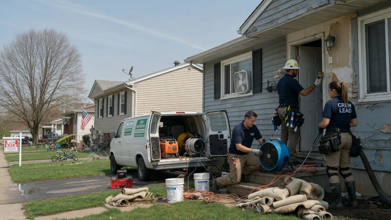 Flood Cleanup in Easton, TX near me