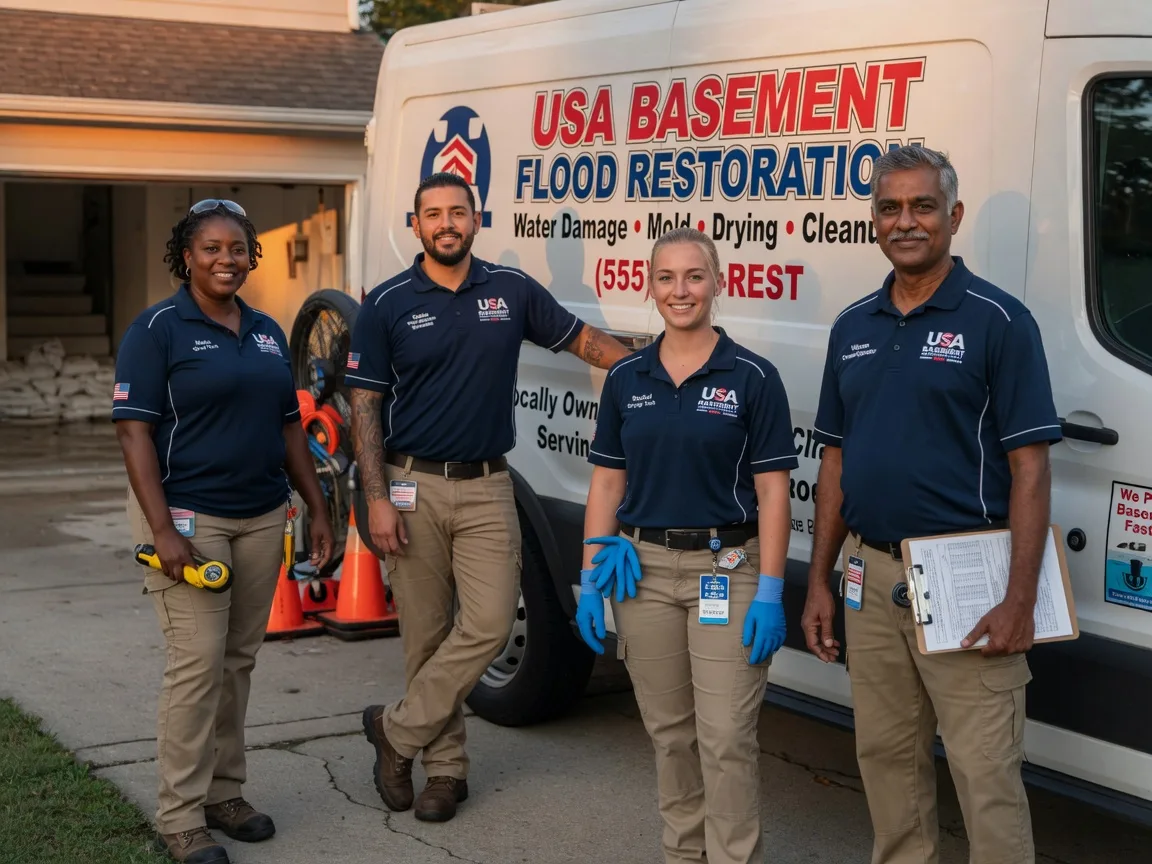 Basement Flood Cleanup company in Easton, TX