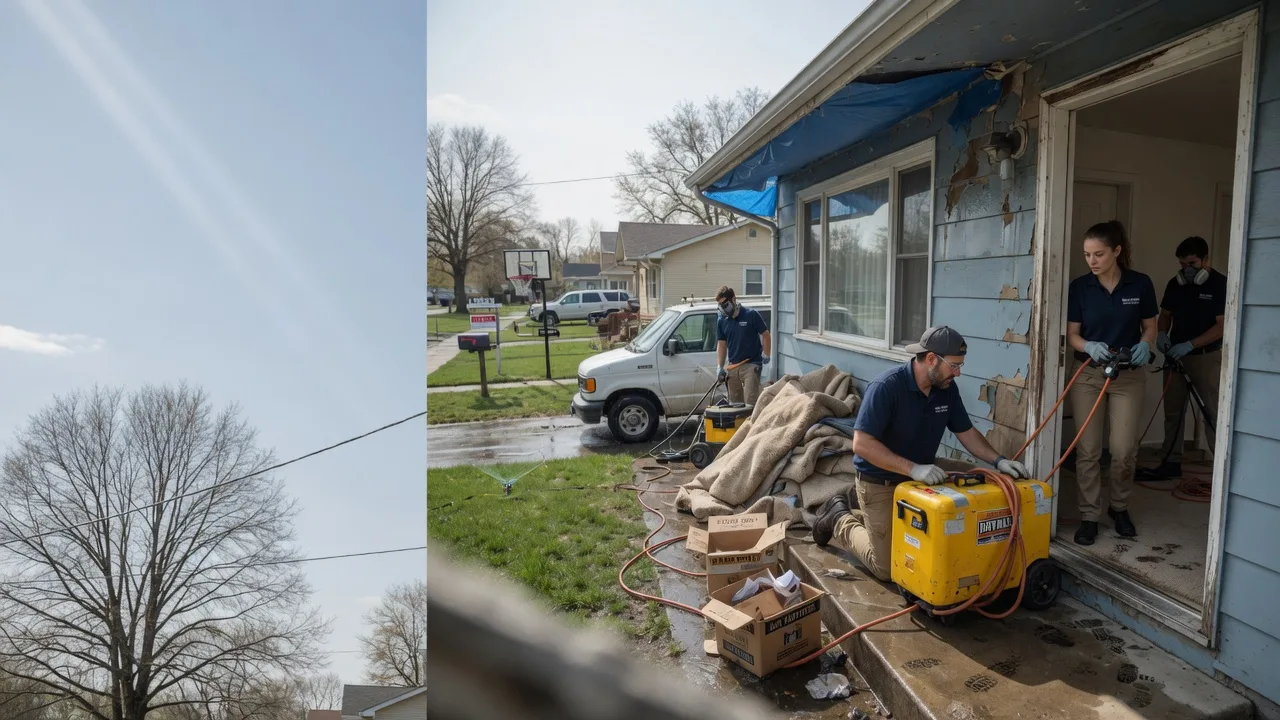 Basement Flood Cleanup in Easton, TX near me